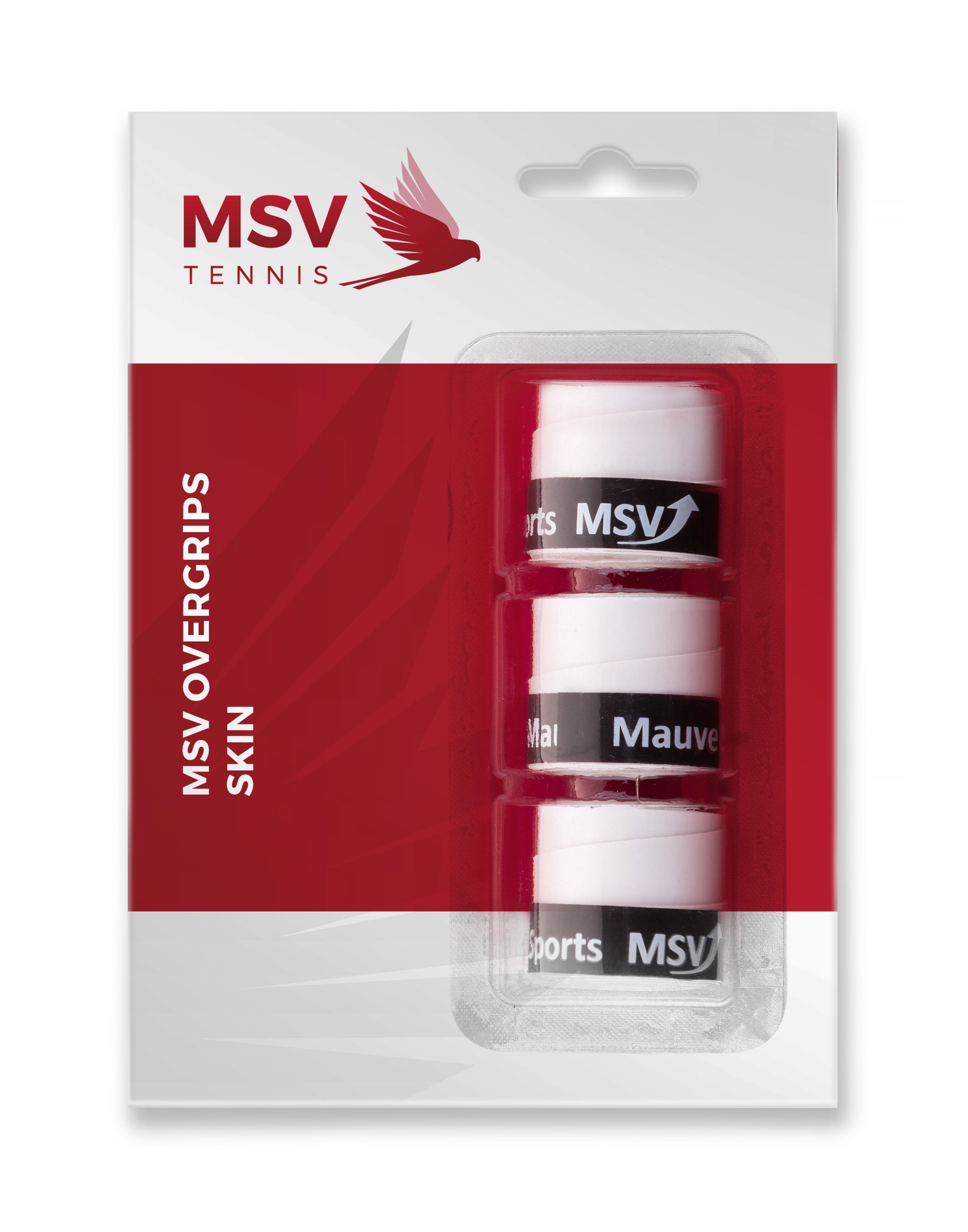 MSV 3-pack Overgrip Skin perforeret flere farver