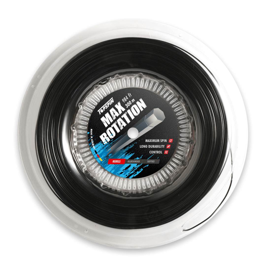 Topspin Max Rotation 1,37mm reel 300m tennis string