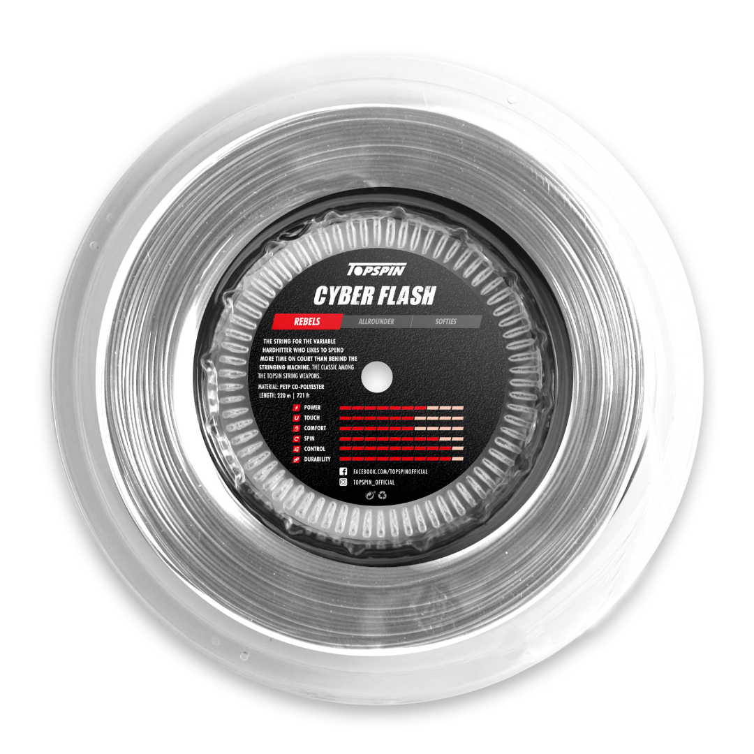 Topspin Cyber Flash 1,20mm 220m reel tennis string