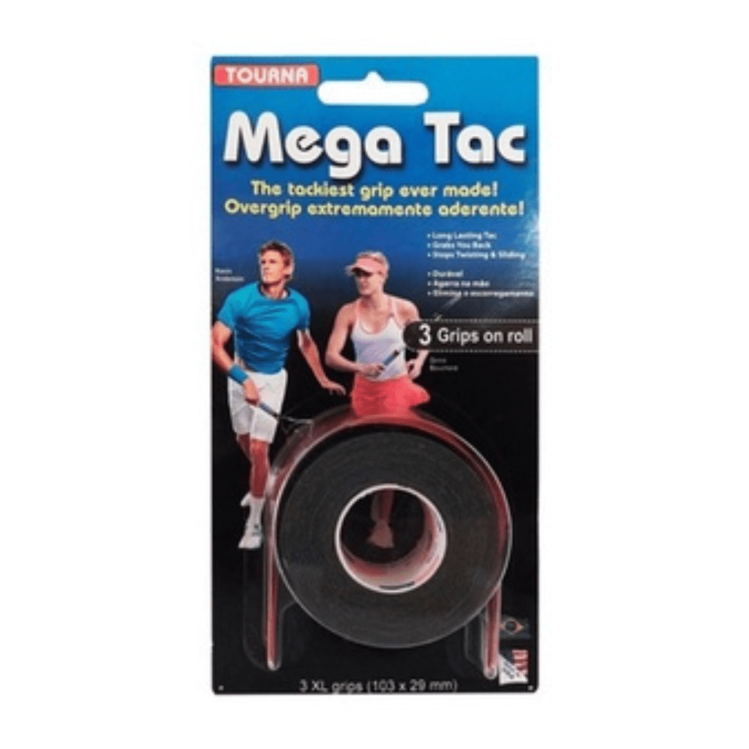 Tourna Mega Tac Grip XL 3-pack black